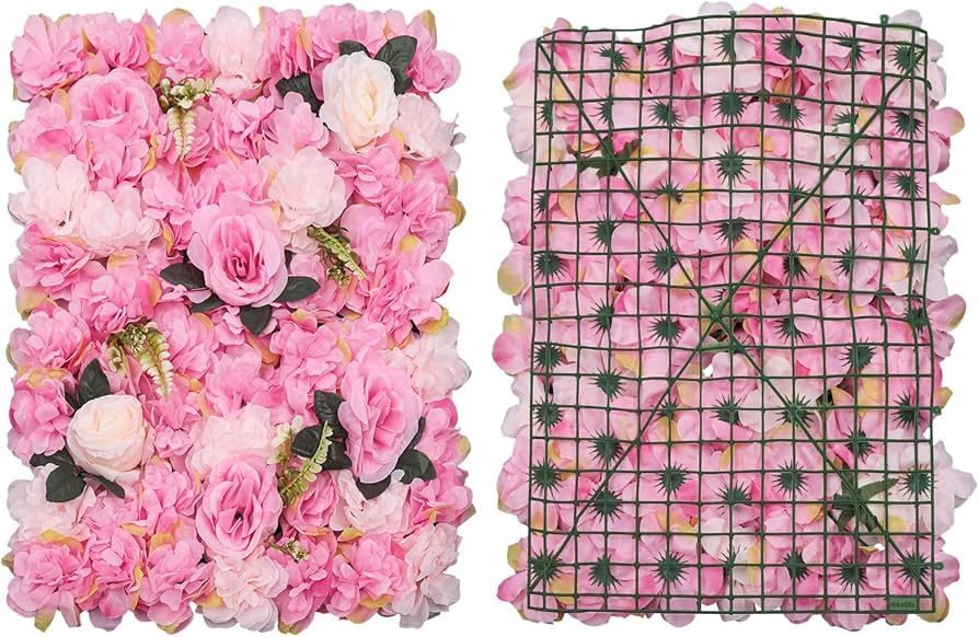 Ścianka kwiatowa panele kwiatowe 12 szt panele dekoracyjne hortensje