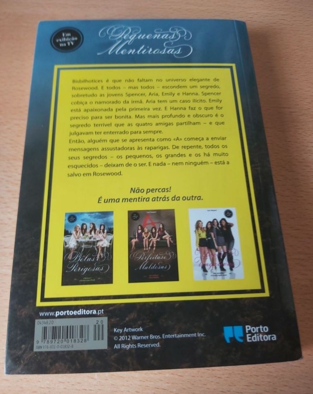 Livro "Pequenas Mentirosas" / PLL / Pretty Little Liars - Sara Shepard