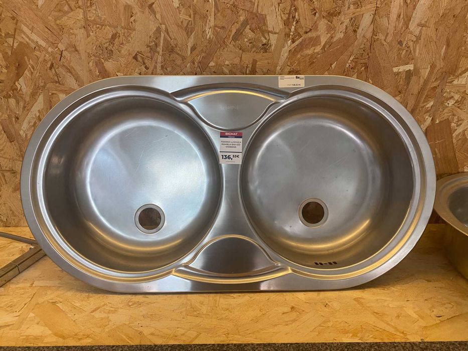 Lava Loiça Inox 2 Pias