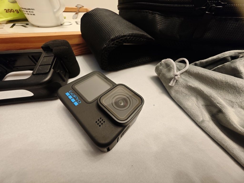 GoPro Hero 11 Black + ori. gratisy: media mod, max lens, gimbal.