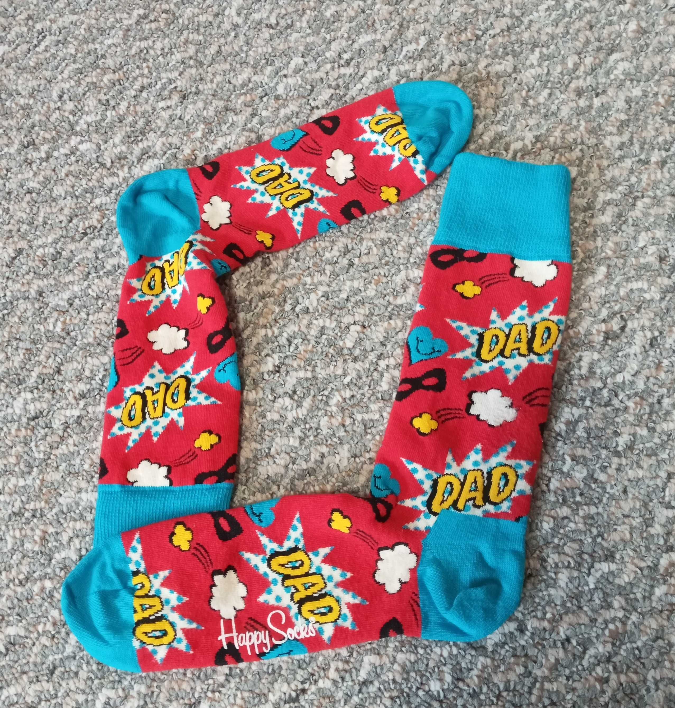 Шкарпетки Happy socks з написом Dad