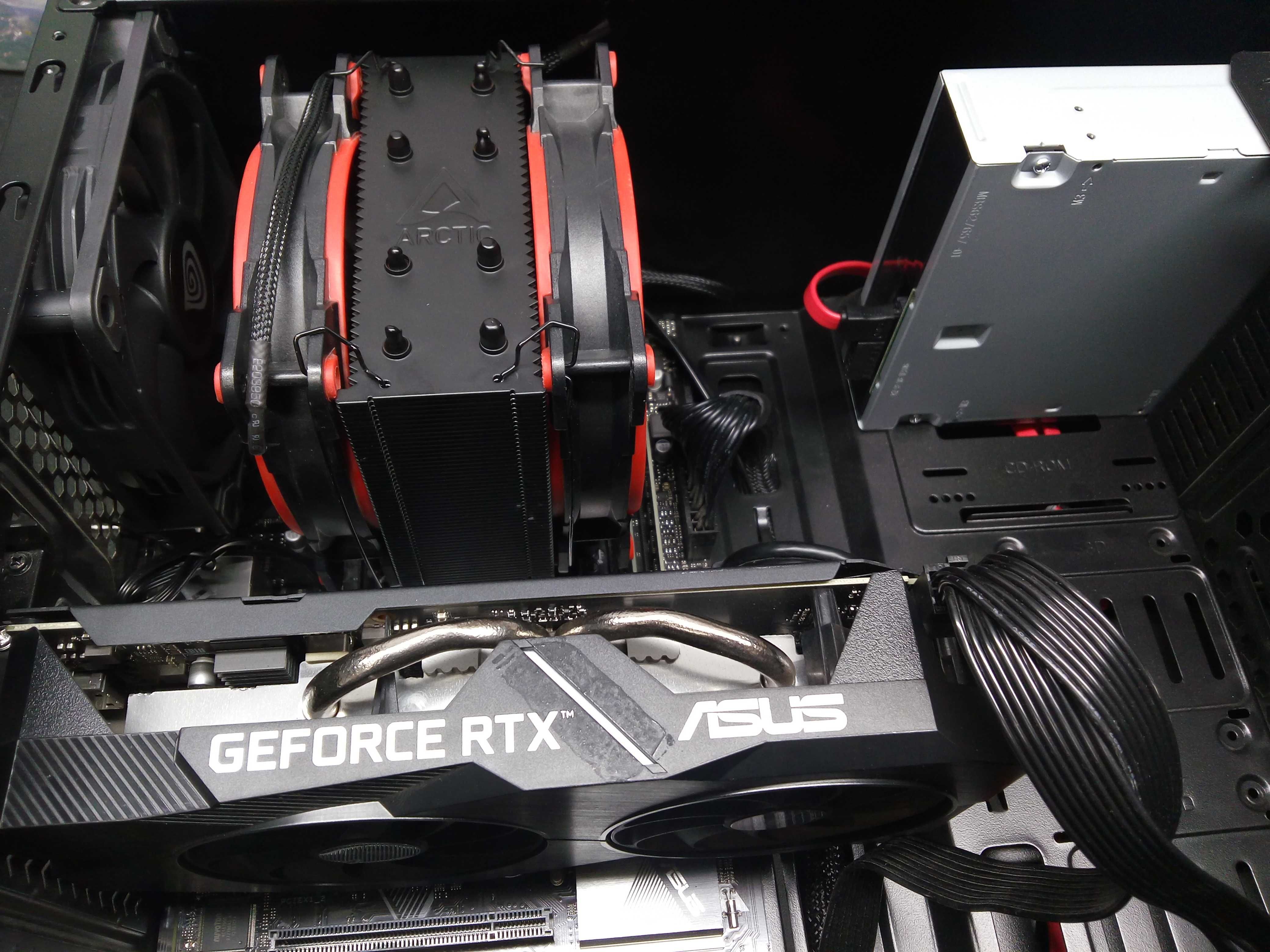 Komputer Używany Asus i7 8Gen 32GB 512 SSD 2TB HDD RTX 2060 GW FV