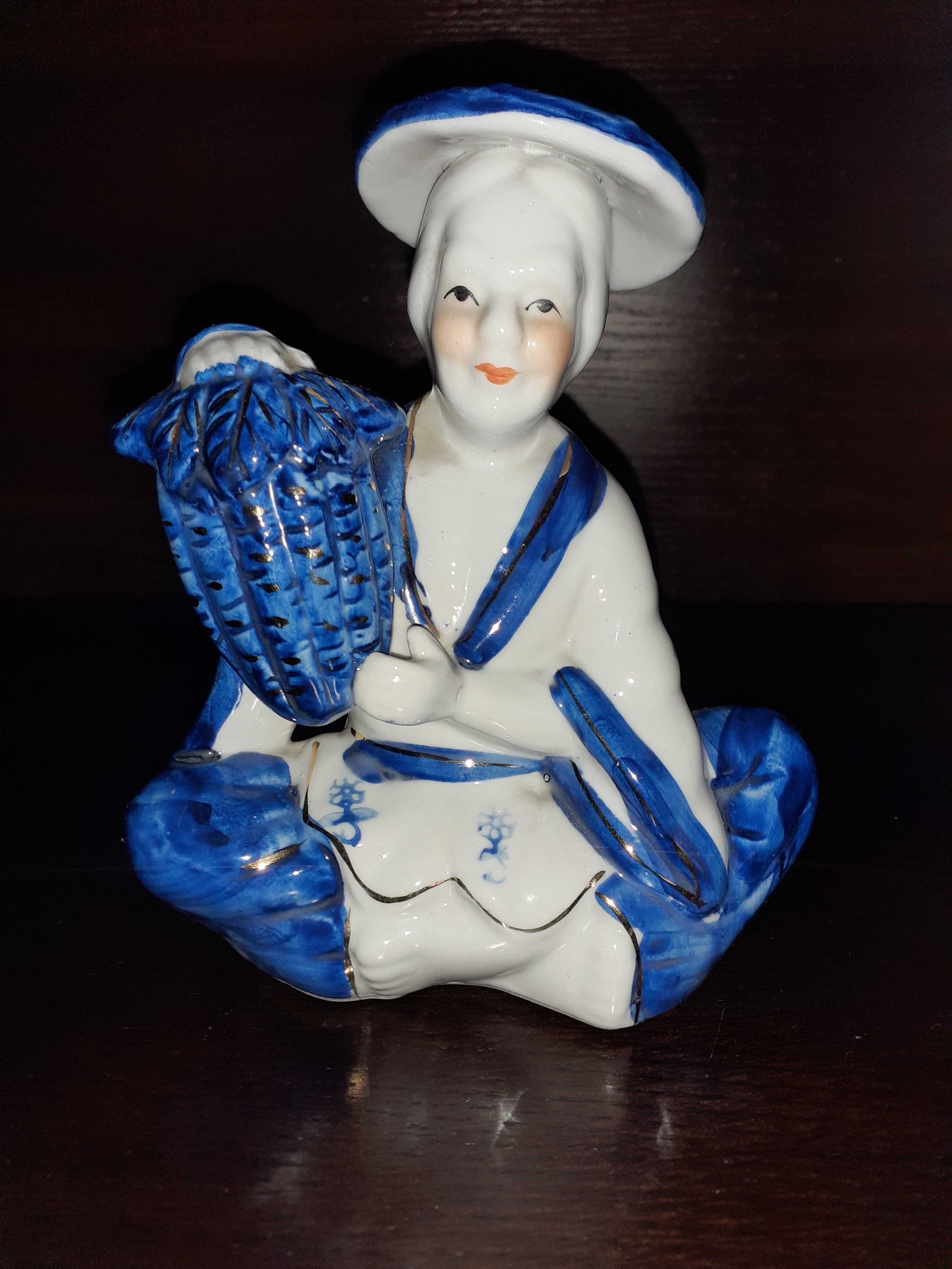 Figurka porcelanowa chińczyk azjata