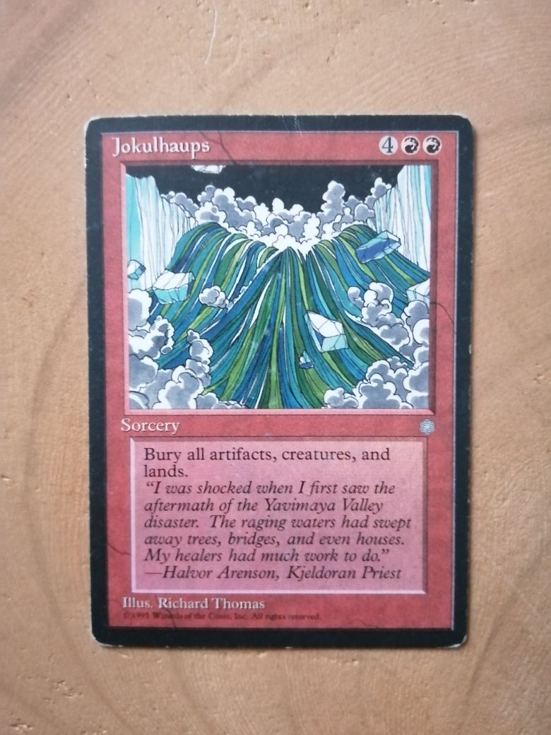 Jokulhaups (Ice Age) - Magic the Gathering