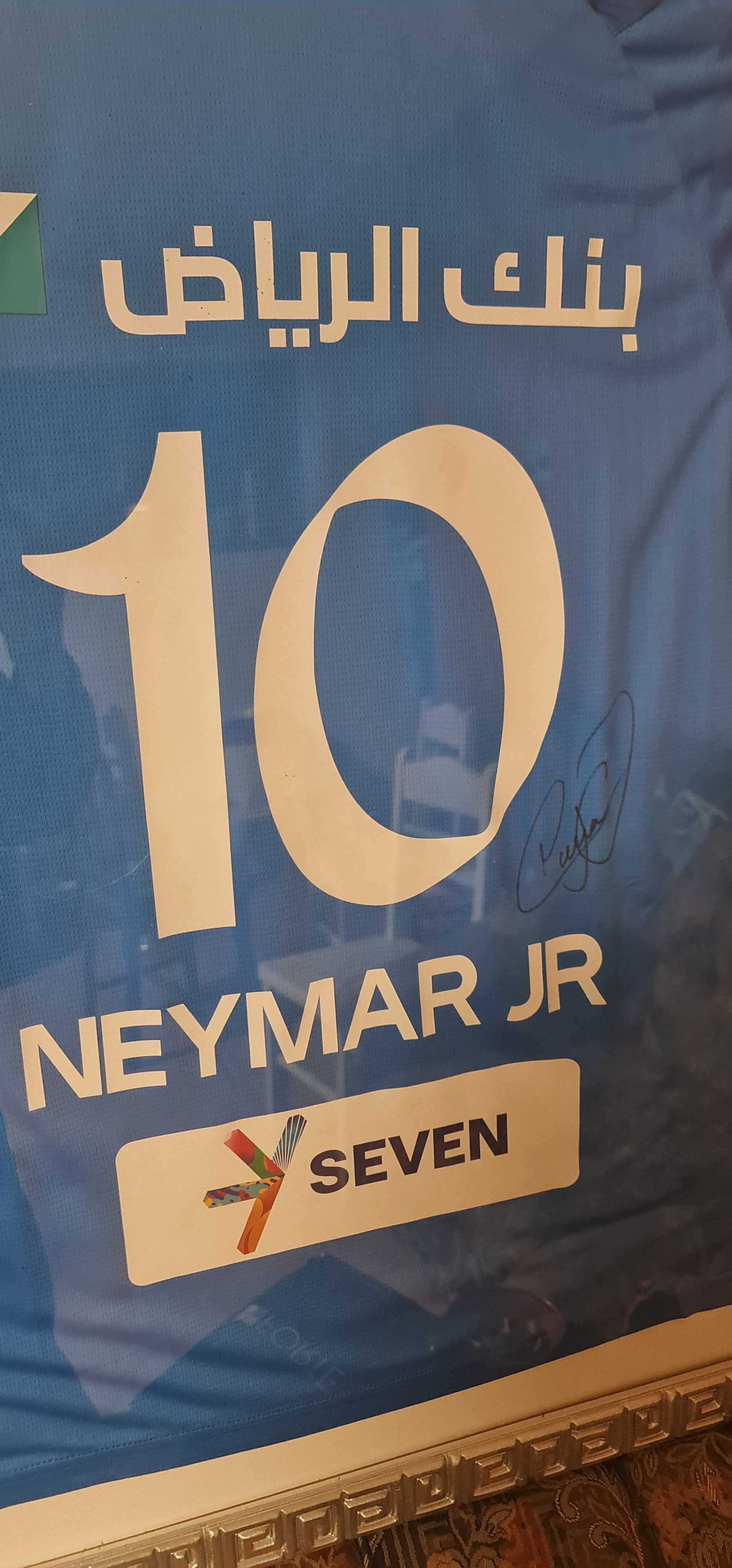 Camisola NEYMAR autografada