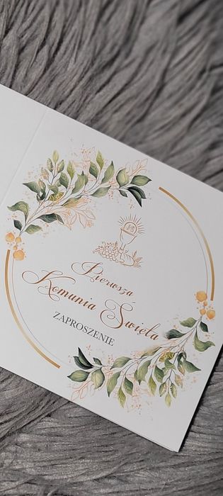 Zaproszenia komunijne