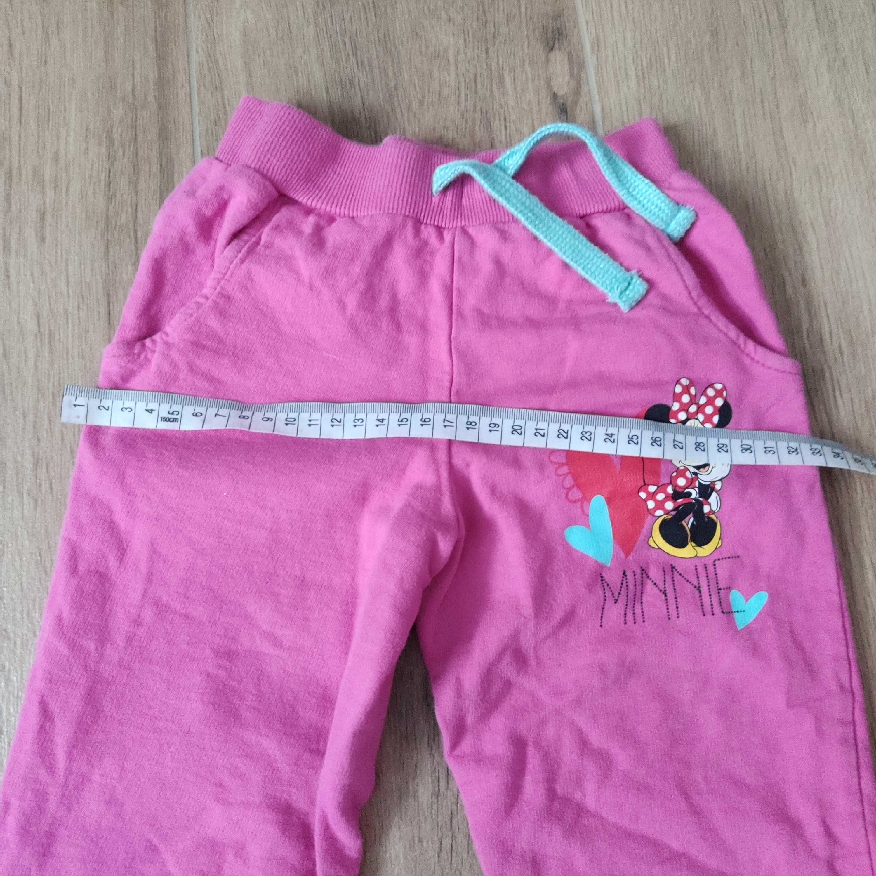 Spodnie dresowe 104/110 Minnie Disney dla dziewczynki