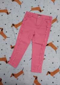 Różowe spodnie z falbankami - Reserved rozm. 98