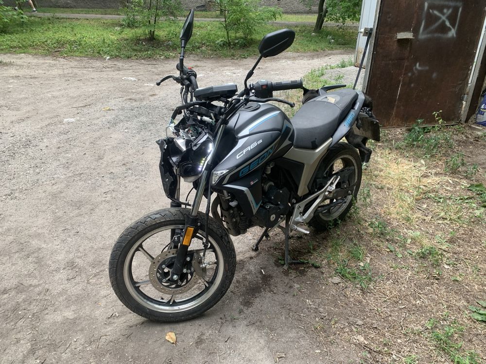 Мотоцикл GEON CR6S 250 2023 после мелкого дтп