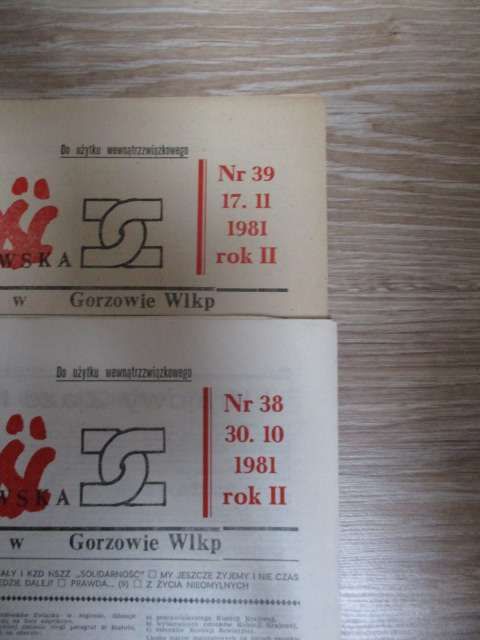 Solidarność Gorzowska numer 37 z 14.10. 1981 r.