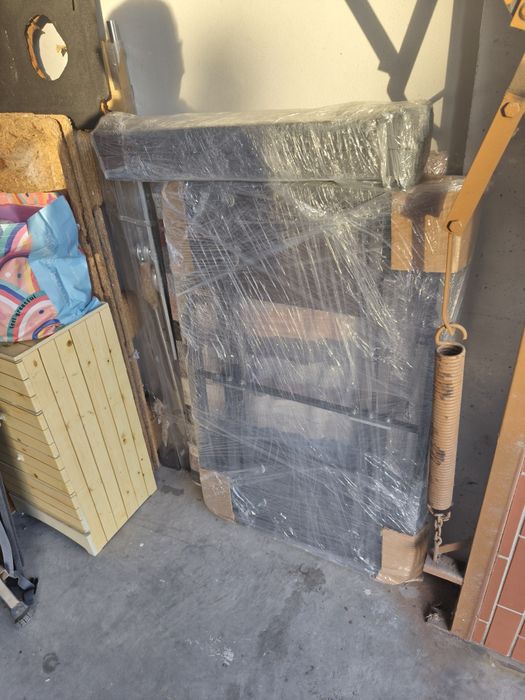 Mesa de jantar extensível de vidro temperado