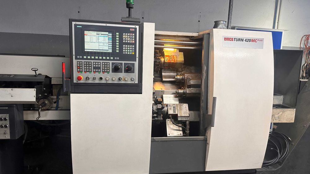 Automat tokarski EMCO TURN 420MC plus