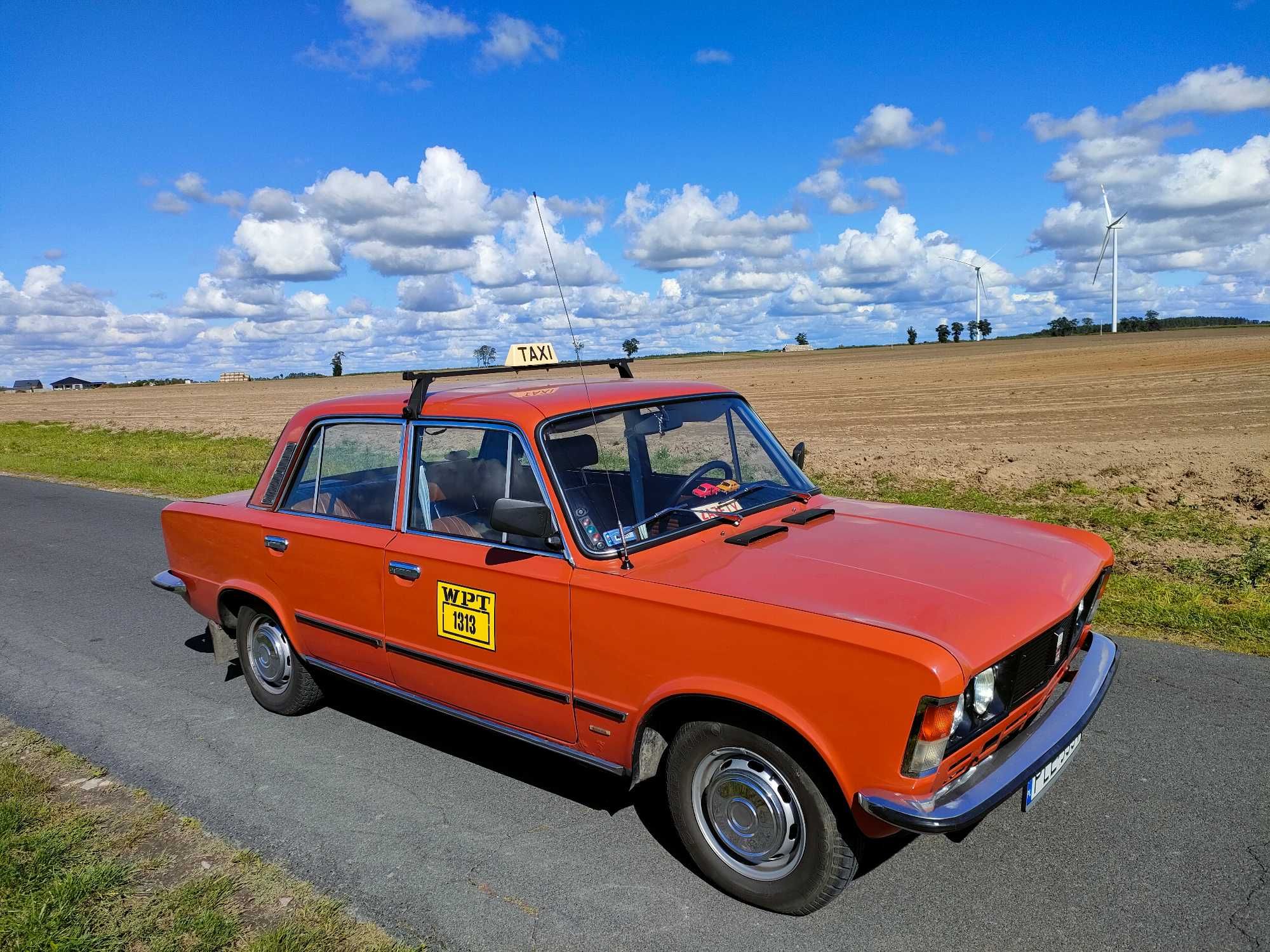 Fiat 125p TAXI, samochód, auto do ślubu