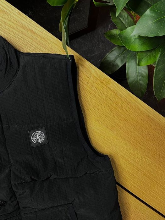РЕФАУНД!!! Жилет Stone Island Nylon Meral Black original