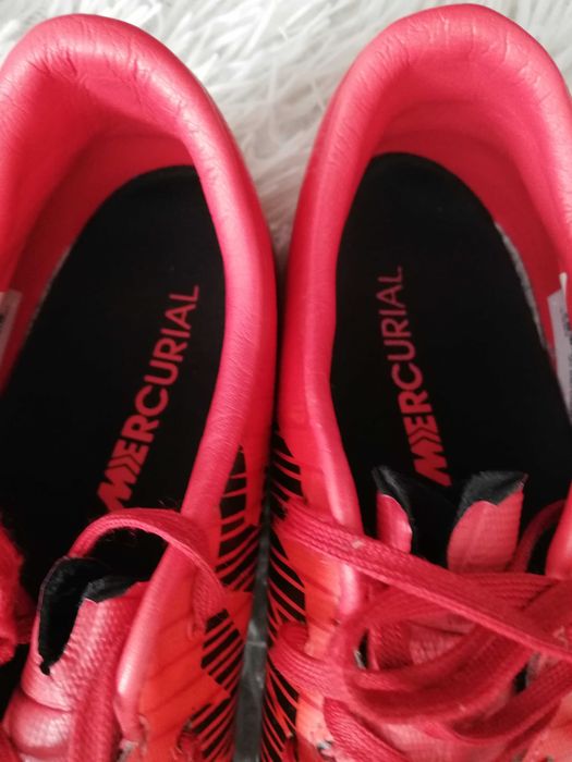 korki Nike Mercurial 39 czerwone korki Nike 39