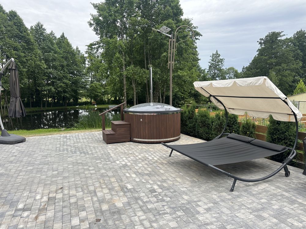 Producent Ełk Jacuzzi Balia Ogrodowa Spa Basen Sauna Mazury Domek