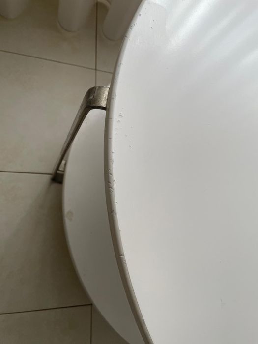 Mesa redonda de centro  Branca