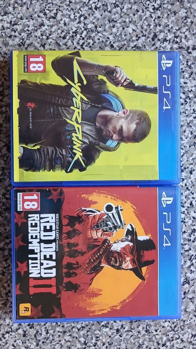 Red dead redemption 2/Cyberpunk Playstation 4