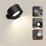 Candeeiro de parede LED rotativo 360º