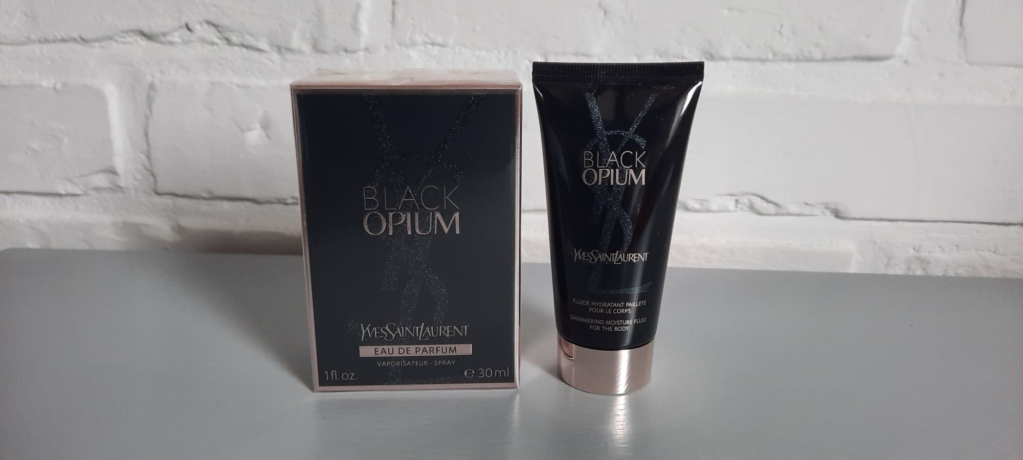 Zestaw YSL Black opium 30 ml perfumy balsam