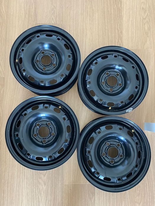 Felgi stalowe MAM r14 oraz opony Hankok 19r 5-6mm