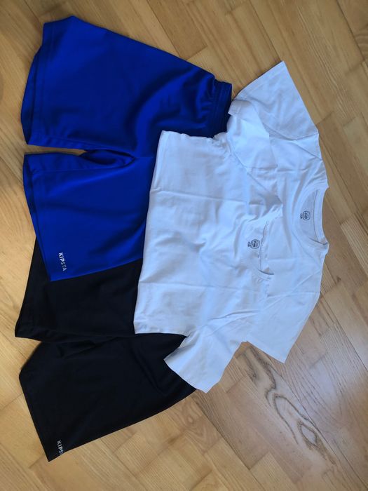 Zestaw wf w-f, spodenki 2x, T-shirt 2x , rozm. 150-160