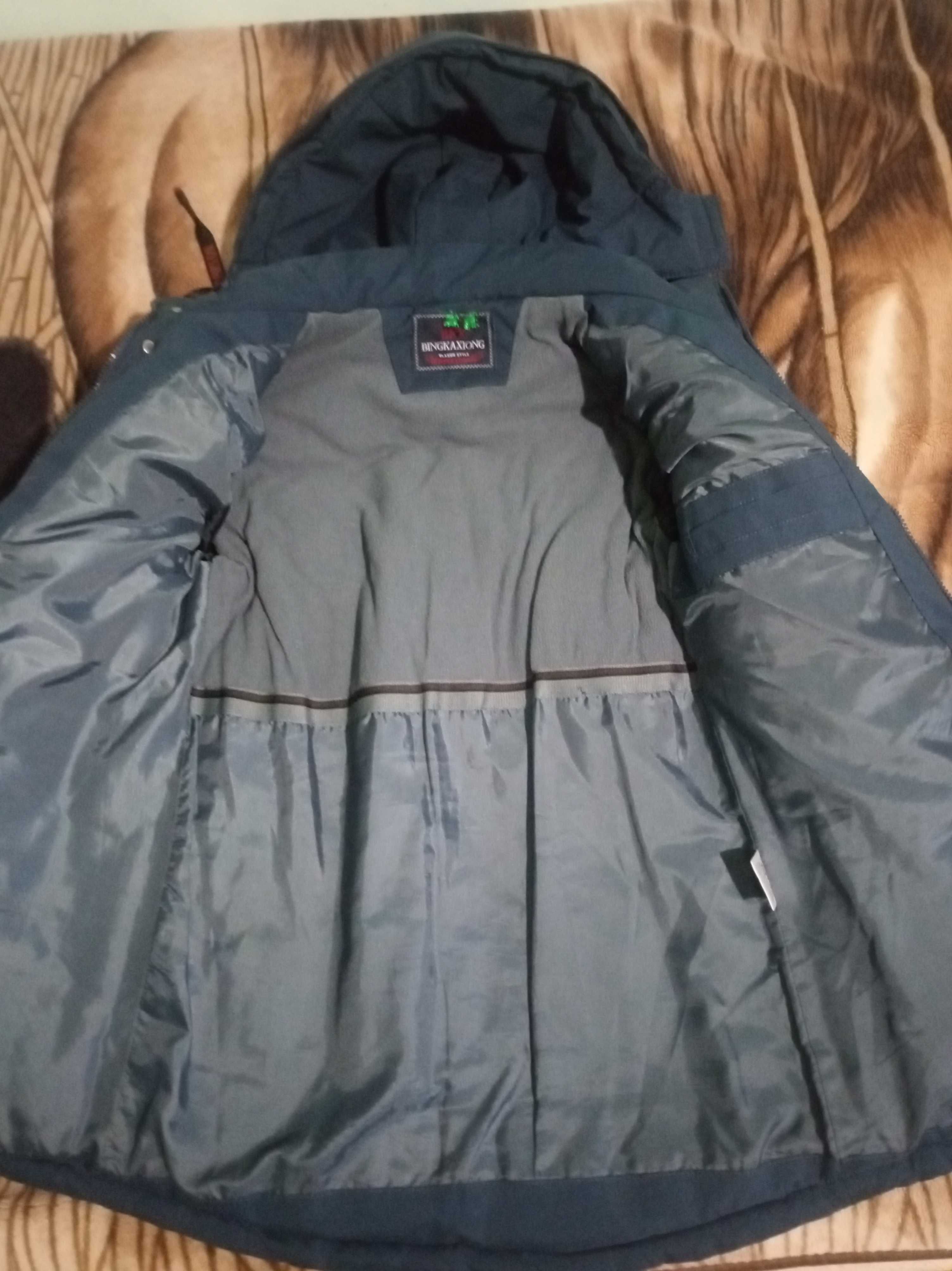 Зимова куртка парка, на ріст 140-146 см