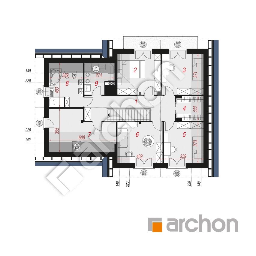 Projekt dom w orliczkach G2E Kompletny