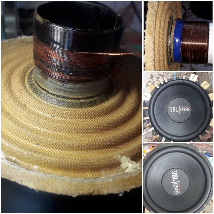 Реставрация и перемотка акустических динамиков