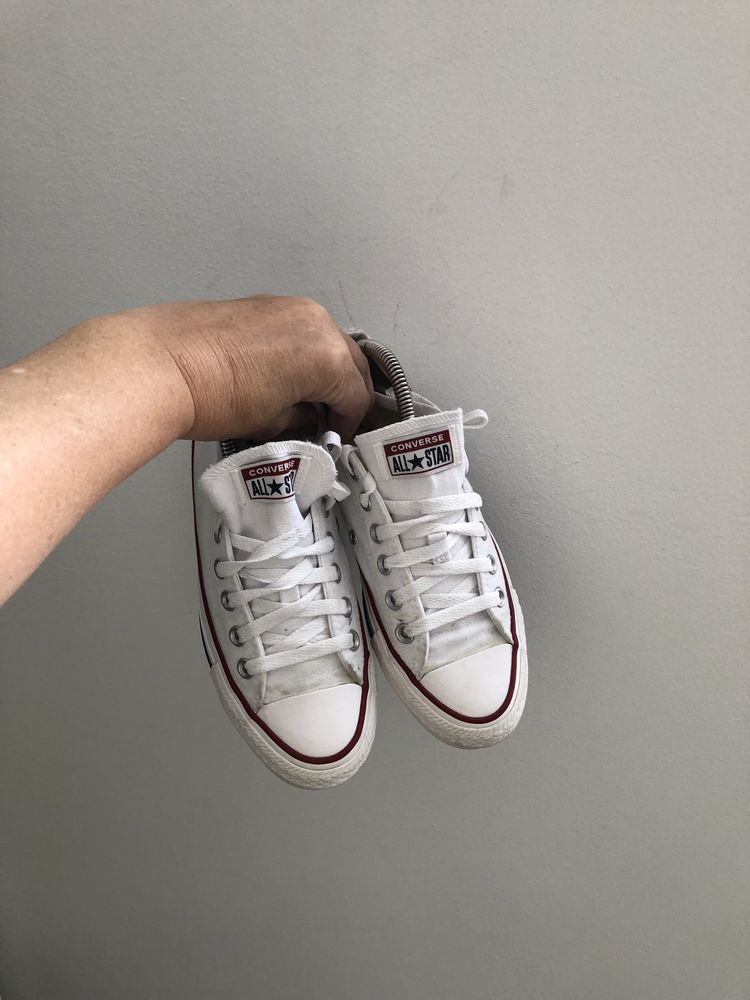 Trampki converse all star białe roz 37