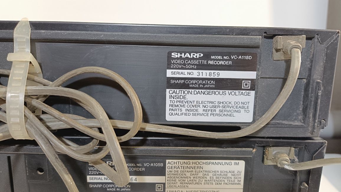 Video Sharp x 2 + Samsung