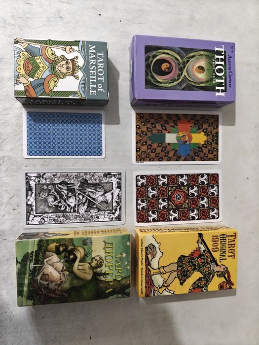 Карти ТАРО різних видів НОВІ