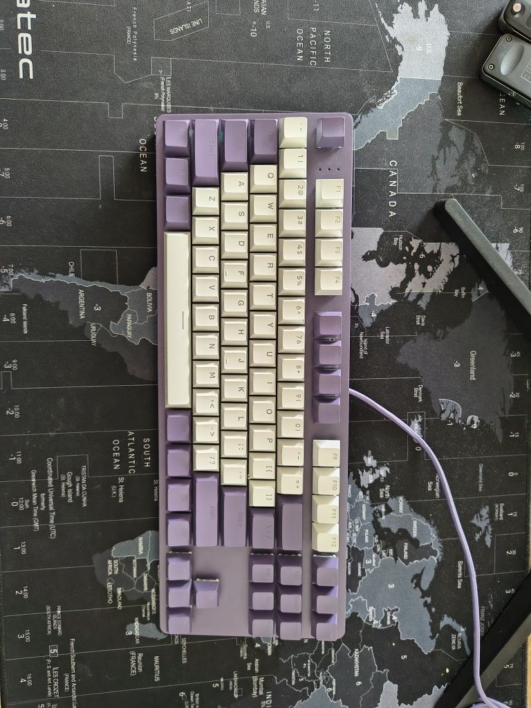Klawiatura Project KD87A Violet/White G3MS