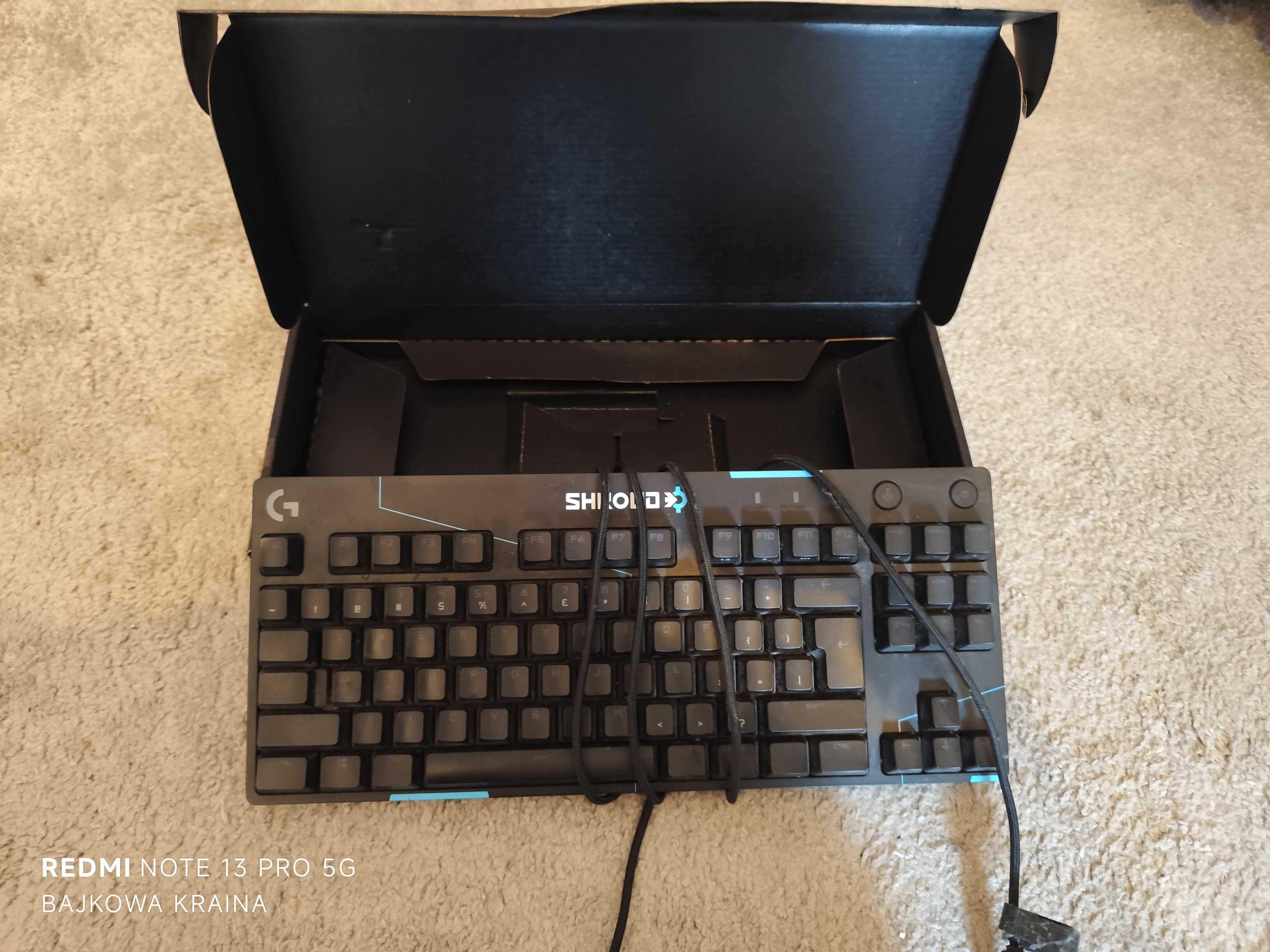 Klawiatura Logitech g pro shroud edytion