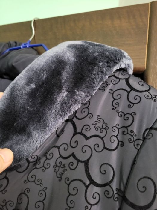 Зимова жіноча куртка великого розміру