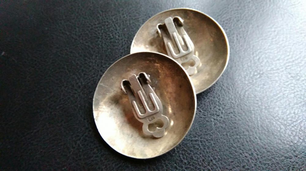 Stare Srebrne Klipsy