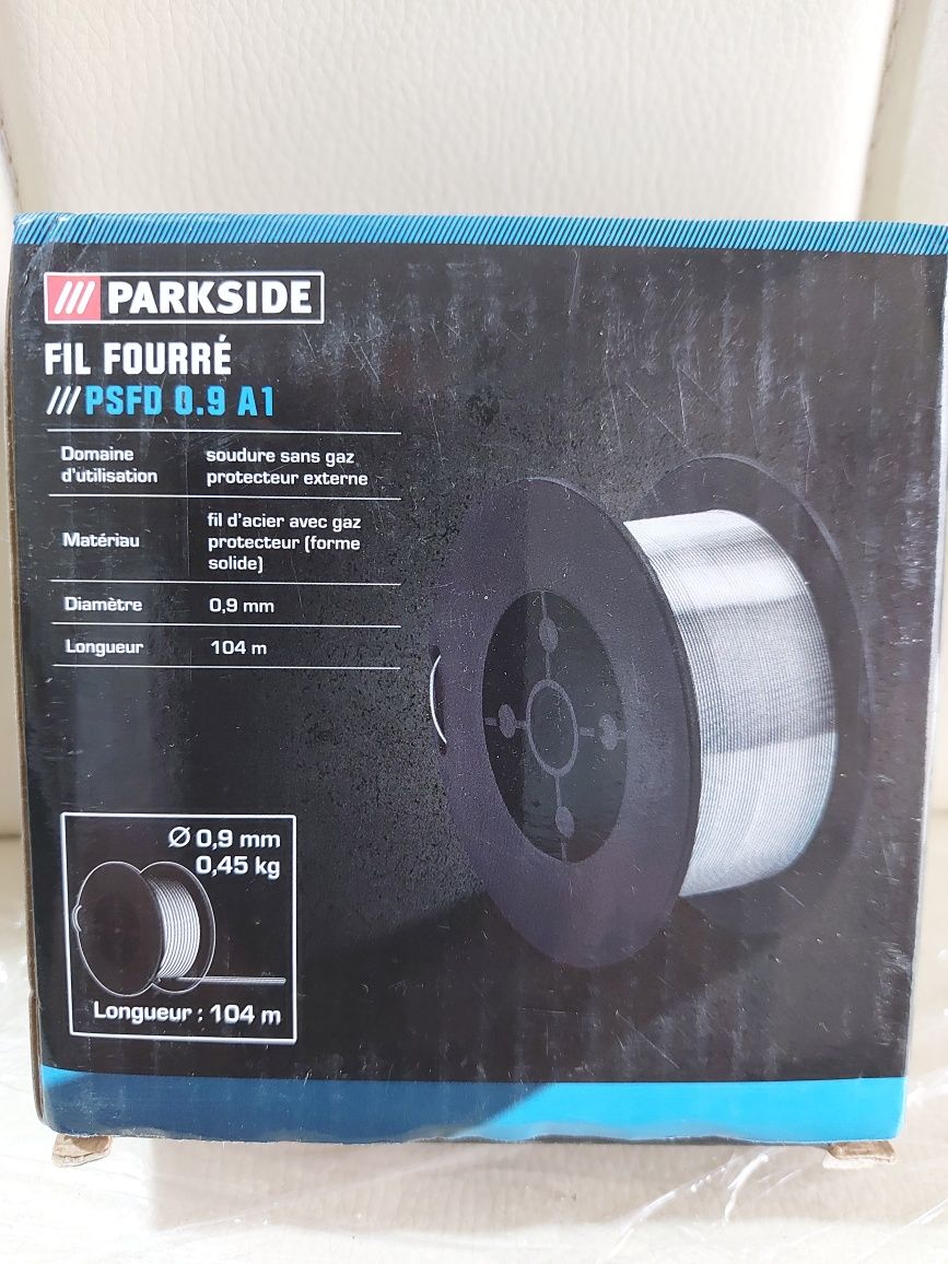 Зварювальний флюсовий дріт Parkside PSFD 0.6 A1/0.8 A1/0.9 A1/1.0 A1