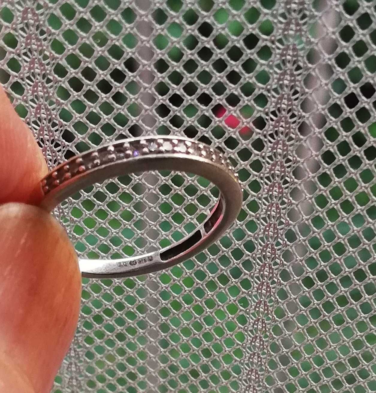 Подарок на помолвку/свадьбу: комплект колец с бриллиантами 0,625ct