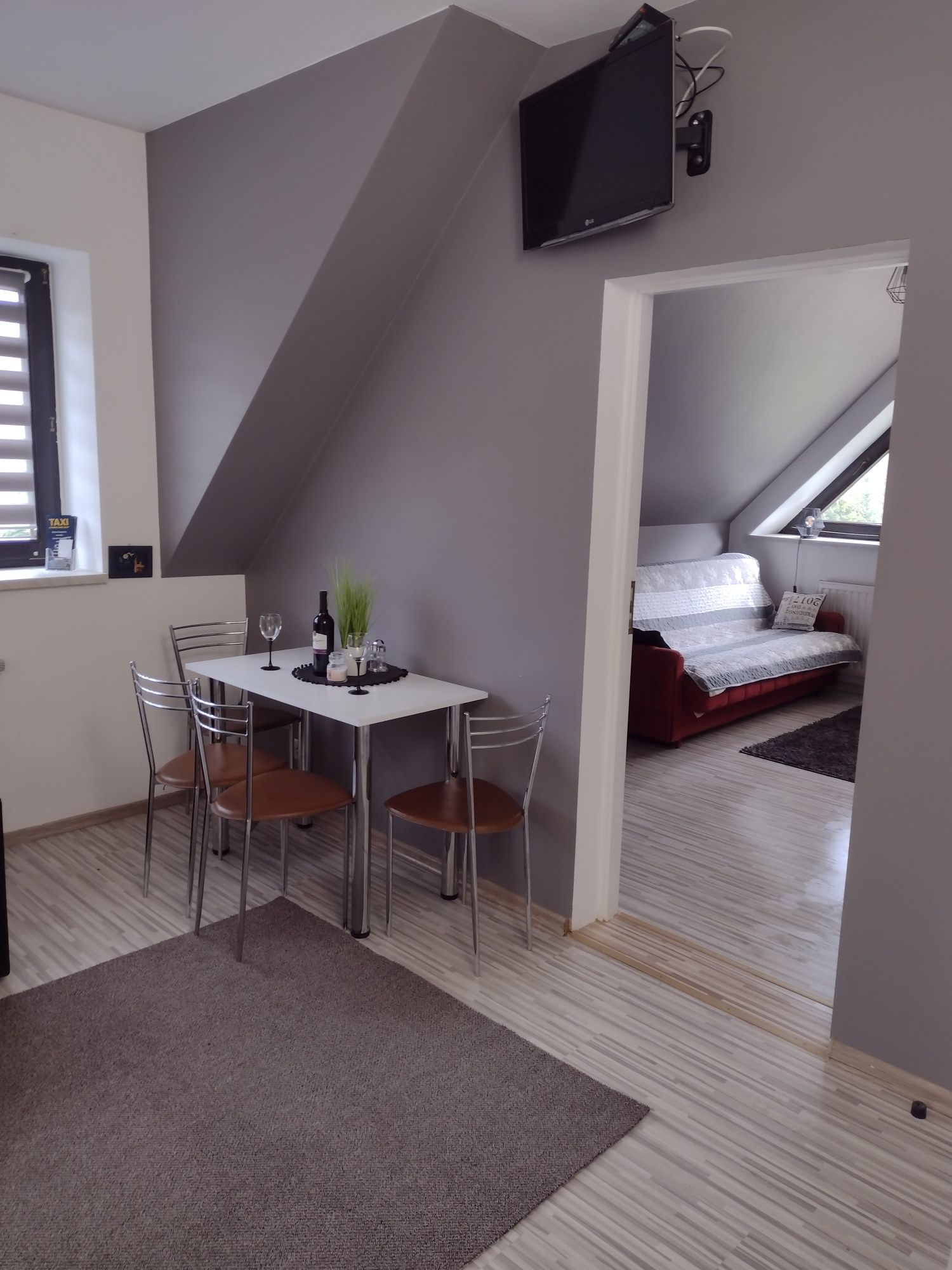 Apartament z aneksem kuchennym do 5 osób