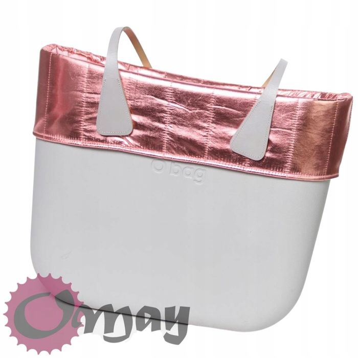 opaska Pikowana do OBAG STANDARD pik Różowa METALIC pikówka OMAY