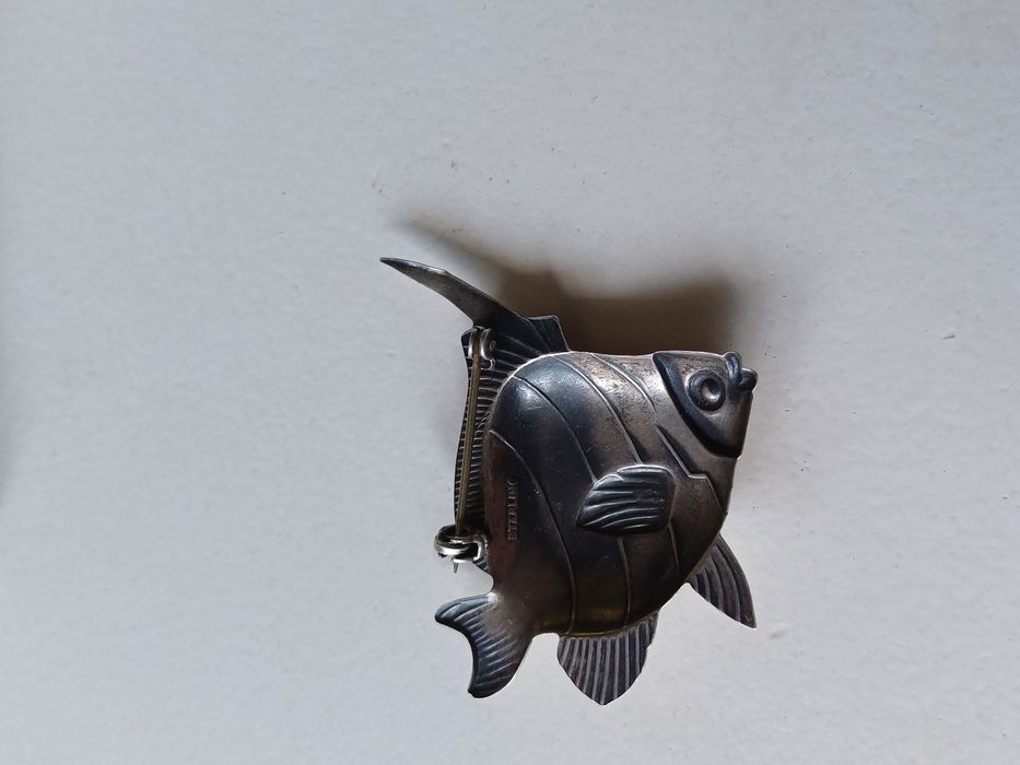 Srebrna broszka Sterling kolekcjonerska srebro