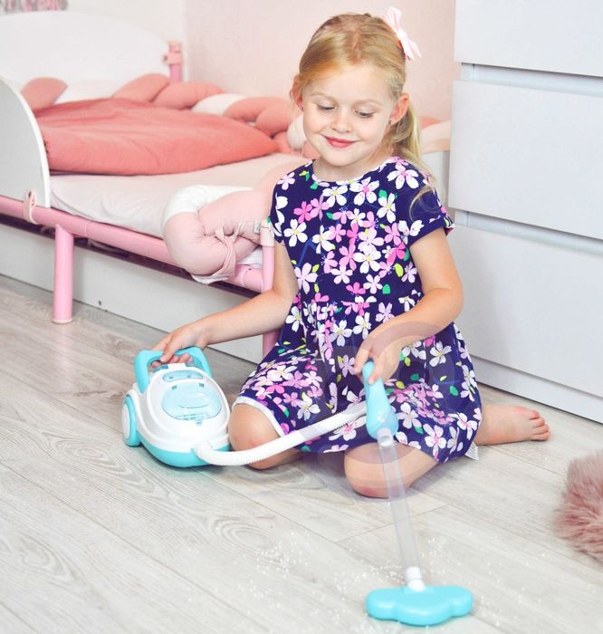 WOOPIE Interaktywny Odkurzacz dla Dzieci z Funkcją Ssania