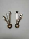 Dois Raspadores/Calcadores para Cachimbo (Novos)