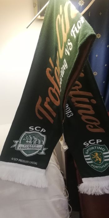 Cachecol sporting trofeu 5 violinos