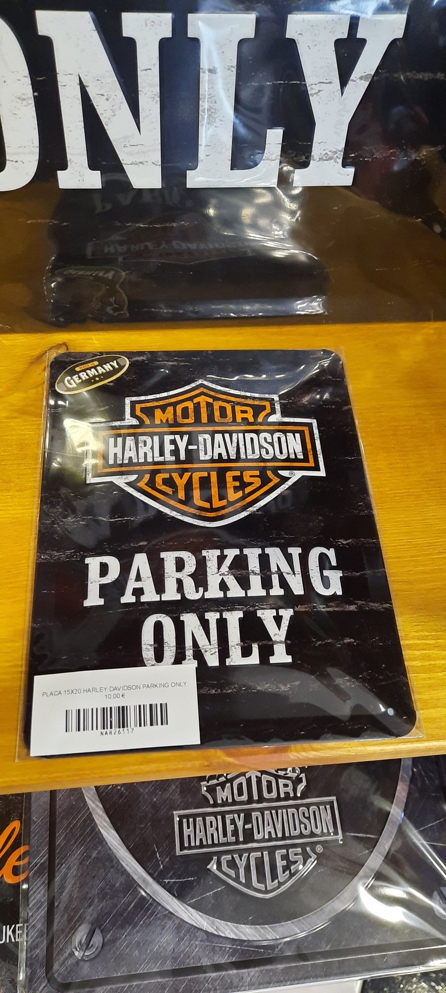 Harley Davidson artigos decorativos