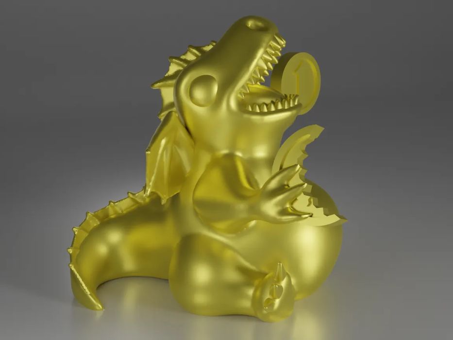 Gobblecoin - Dragão Comilão de Tesouros