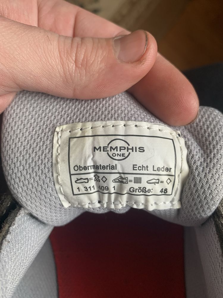 Німецькі туфлі « Memphis one” 46 розмір