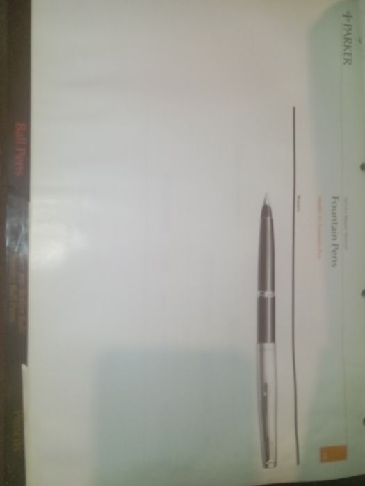 Dossier Parker antigo