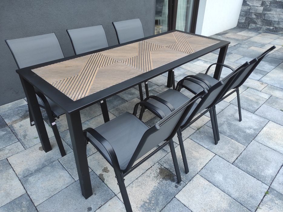 Solidny Stół tarasowy ogrodowy na wymiar meble tarasowe