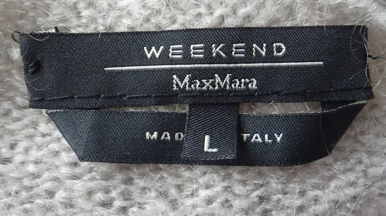 Kamizelka bezrękawnik MaxMara Weekend L 40 premium wełna moher